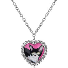 Lovely Everyday Wear Necklace Highlighting Fun-spoof kitten