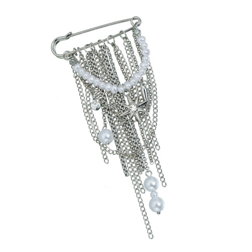Épingle à franges en alliage à la mode, 5cm de diamètre,-1436