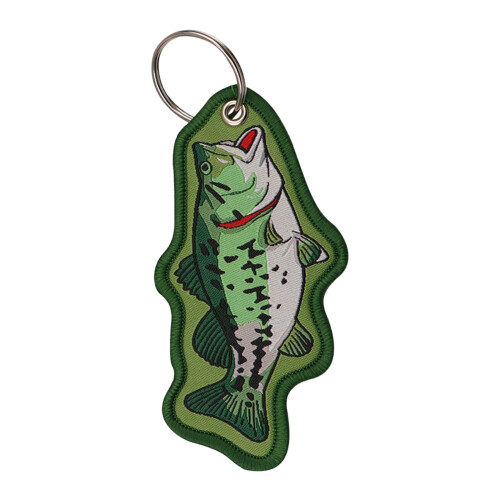 Porte-clés en forme de poisson tissé unique, accessoire-NR86
