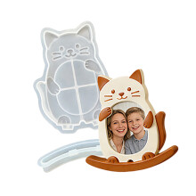 Moule en Silicone pour décorations en résine faites à la-chaton