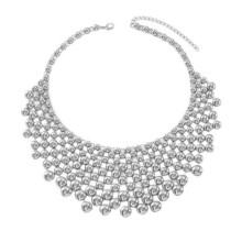 Fashion Forward Handgefertigte Schlüsselbeinkette-Silber X700