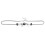 Collier élégant en alliage de Zinc, breloque étoile à-collier 1