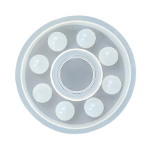 Silikon-Reagenzglas-Vasenform für-kleine Runde