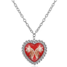 Charm Pet Jewelry Pieces Showcasing Heart Cats-tumbling kitten