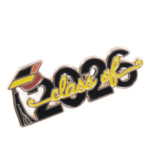 Unique 2026 Commencement Brooch Zinc Alloy Chest Ornament-21