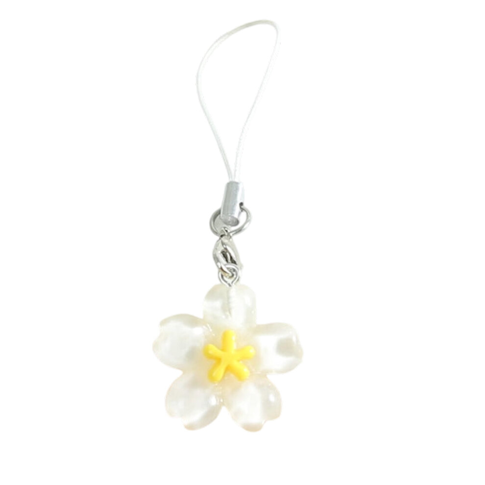 Floral Keychain Charm Â Resin Flower Pendant For Keys Or 301029905032