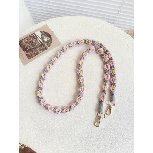 Macrame Axelremsband 120cm
