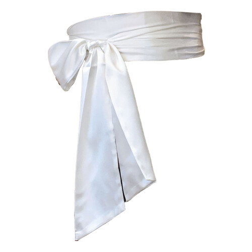 Bredt sløjfebælte til kvinder – Ribbon Sash Belt