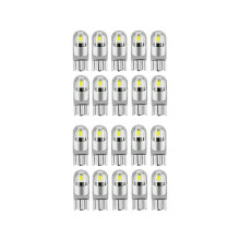 20Pcs 6000K Canbus T10 168 194 W5W Dome Lizenz Seitenmarkierung LED GlüHbirne Weiß