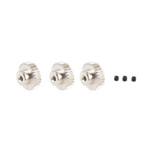 3 pignons métalliques à arbre de 3,175 mm pour moteur/boîte de vitesses 32DP 48DP 64DP M0.6 M0.8 pou