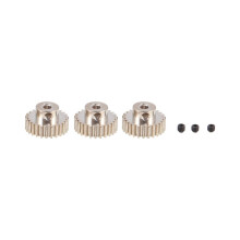 3 pignons métalliques à arbre de 3,175 mm pour moteur/boîte de vitesses 32DP 48DP 64DP M0.6 M0.8 pou