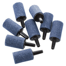 Diffuseur d'oxygène à bulles minérales pour aquarium, bleu, 24 mm x 15 mm, lot de 10