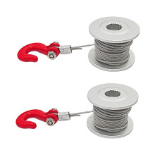 2 StüCk 25T Lenken Getriebe Servo Winden Rad Trommel für 1/10 RC Raupen Auto Traxxas TRX4 Axial SCX10 90046 D90 D110 Tamiya