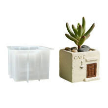 Silicone House Mould Perfect For Crafting Resin-square