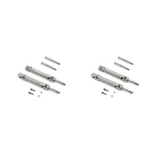 2 arbres de transmission avant et arrière en acier inoxydable pour Traxxas 2WD Slash Stampede Rustle
