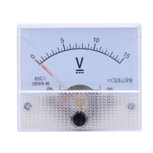 85C1 Feinabstimmungsuhr Analog Volt Instrumententafel Anzeige Dc 0-15V