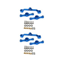 2X Lenk Glied Satz Aus Aluminium Legierung für Tamiya TT01 TT01E TT01D TT01ED TT-01 Tyep-E 54058 53864 Upgrade Teile. Blau