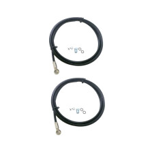 2X Fahrrad 2 Meter Bremsschlauch-Kit für Formula R1 R1R Ro Rx T1 Mega Line Tube + Ölnadel + Olive + Gummiringe