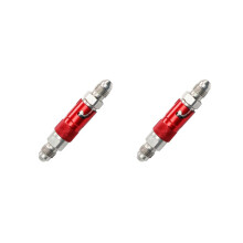 2X An3 Motorrad Brems Leitung Schlauchflüssigkeit Schnell Verschluss Anschluss Adapter Kit