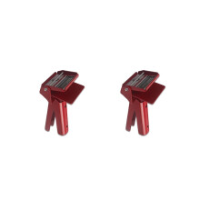 2X Flüssigkleber-Extrusionswerkzeug. Silikon-Extrusionswerkzeug. Spender. Quetschwerkzeug. Leicht zu Kontrollierende Silikon-Extrusionswerkzeuge. Rot