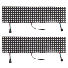 2X LED Matrix Panel. WS2812B RGB 832 Pixel Digitale Flexible Punkt Matrix Individuell Adressierbarer LED Bildschirm