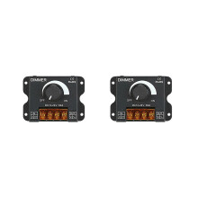 2 variateurs de luminosité LED (12-24 V CC, 30 A) avec interrupteur à bouton pour barre lumineuse LE