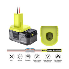 2Er-Pack Power Wheel-Adapter für  18-V-Batterieadapter Power Wheels Batterieumwandlung mit Sicherungen und 12AWG-Kabelklemmen