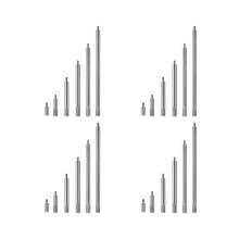 24-Teiliges Messuhr-Verlängerungsstangen-Set. M2.5-Gewinde. 10-100 mm Verlängerungsstange. Messung für Messuhren und Digitalanzeigen
