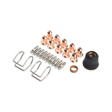 24-Teiliges Verbrauchsmaterialset für Plasmaschneider. Kompatibel mit Den Elektrischen Plasmaschneidern 95539. 95413. 60767 und 95136