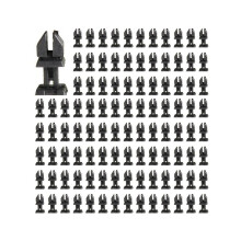 200 StüCk / Set TüR Kunststoff Verkleidung Clip DrüCken Halter Karosserie Verkleidung Clips für Mercedes Benz W124 R129 W140 W202