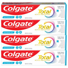 Colgate Whitening Gel Toothpaste Mint, 4Pack,5.1oz