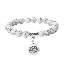 Einzigartiges, verstellbares Stretch-Armband mit 8 mm runden-5