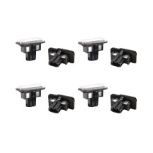 4X Auto LED Kennzeichenbeleuchtung Kennzeichenbeleuchtung für Mercedes-Benz W203 5D/W211/W219/R171