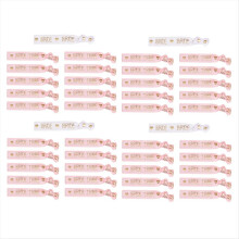 44PCS Team Braut Bachelorette Armbänder Armband Braut Haar Krawatten A