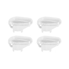 4 pièces de cache latéral pour clignotant de voiture, compatible avec Honda Civic 2002-2005 34301-S5