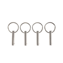 4 Stueck Schnell Spanner 1/4 Zoll. Voller Edelstahl 316. Bimini Ober Stift. Boot Eisenwaren Zubehoer. Alle Teile Sind Aus Edelstahl 316 Gefertigt