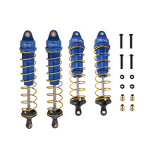 4 StüCk StoßDäMpferdäMpfer Vorne und Hinten Aus Metall für Arrma 1/10 SENTON Granite Typhon Big Rock 4X4 BLX Upgrade-Teile.2