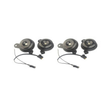 4 Stück Universal Elektro Fahrzeug Horn 12V für Toyota Corolla RAV4 Crown Camry Levine Reiz 2019
