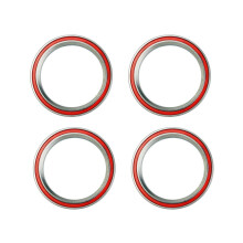 4 Stücke 40X52X7mm 45 Grad X45 Grad 2RS P16 Typ ACB Schraegkugellager Fuer 1-1 / 2 Zoll-Headset