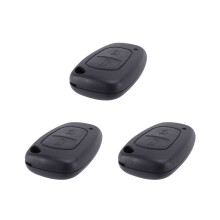 3X Remote 2-Knopf-Schlüsselanhänger für Opel Movano / Vivaro Renault Trafic