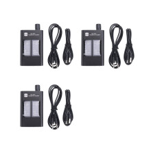 3X Class-A 16-300 Ohm HiFi-Kopfhörer-Kopfhörer-Verstärker 3.5-mm-Klinken-Aux-Tragbarer. Einstellbarer Audioverstärker für Telefon-Musik-Player