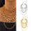 Heavy Layering Cuban Link Necklace Modern Punk Design-Silver 3
