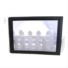 Loupe plate A4 pour lecteurs plus âgés. PVC. Pleine page.