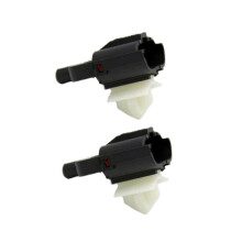 2X Umgebungsaußenlufttemperatursensor für GM Chevrolet Captiva 2008 + 96433317