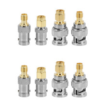 8-teiliges BNC-auf-SMA-Stecker-Buchsen-Adapter-Testkonverter-Set