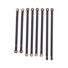 8 Pieces / Lot Metal Connecting Rod 313 MM Wheel Stand Suit for Axial SCX10 1/10 RC Crawler Car Parts