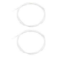 Jeu de 8 cordes blanches en nylon pour ukulélé, compatibles avec les instruments à cordes de 21, 23