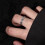 Retro Look Open Copper Rings for Men Including Mythical Figure 6