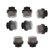 8 Stück 246385 Schlaucheinlasssiebfilter Einlasssaugsiebnetz Passend für Ultra 395 495 390 Airless-Farbspritzgeräte