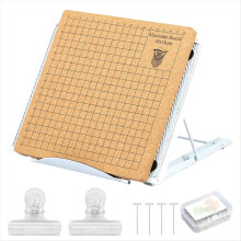 7x7 Zoll Makramee-Brett-Set. Makramee-Brett und verstellbarer Metallhalter